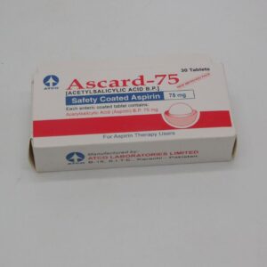 Ascard 75mg Tablets 30's